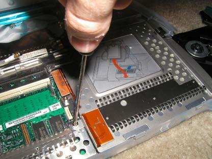 CD-ROM Replacement Keyboard Trackpad Using a Torx T8