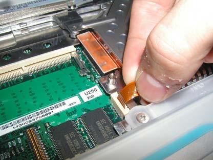 Trackpad and Ribbon Cable Assembly Replacement Keyboard This step is