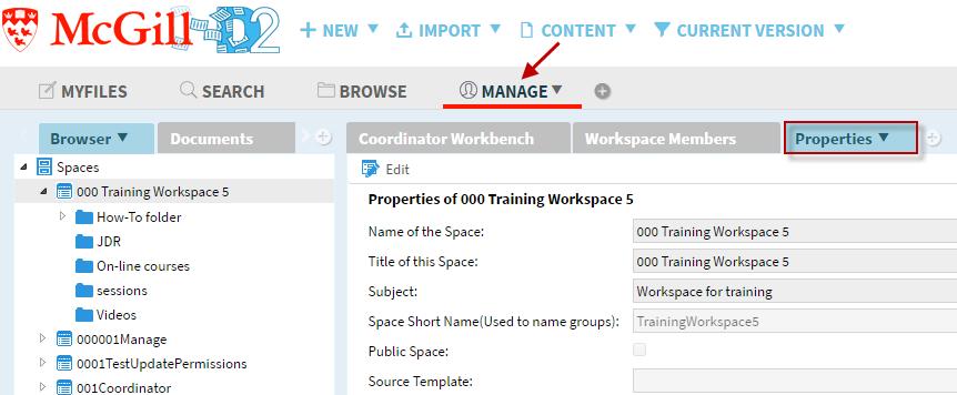 Use the Workspace Members widget and click View Members to see the members of the group