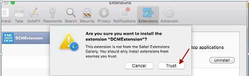 Then perform the steps below: 1. Click on the DCMExtension.