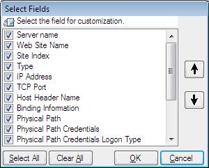 CHAPTER 8 Favorite Groups 1) Click (Clear All) button and clear the filter. 2) Choose a field name, an operator and a possible value from the respective dropdown options.