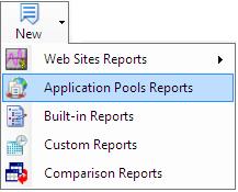 Chapter 5 5 Application Pools Reports 5.1 How to view Application Pools Reports?