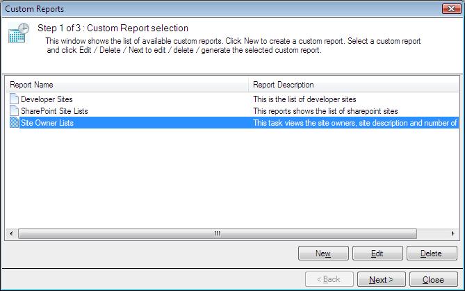 Chapter-5-Application Pools Reports 5.5 How to Generate the Custom Reports?