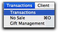 Transactions: Transaction List Purpose The Transaction List allows you to view transactions for selected dates; create new transactions; open, edit or delete existing transactions; open client cards;
