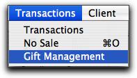 Transactions: Gift Management Purpose STX includes a powerful management tool to search, review and edit gift cards/gift certificates and also replace, transfer and recharge gift cards.