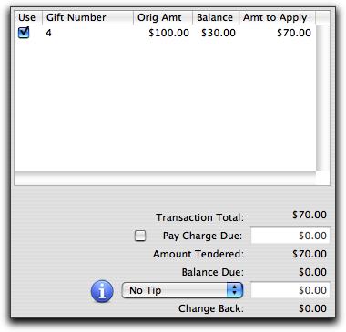 Double-click the Ticket Number for the other transactions listed.