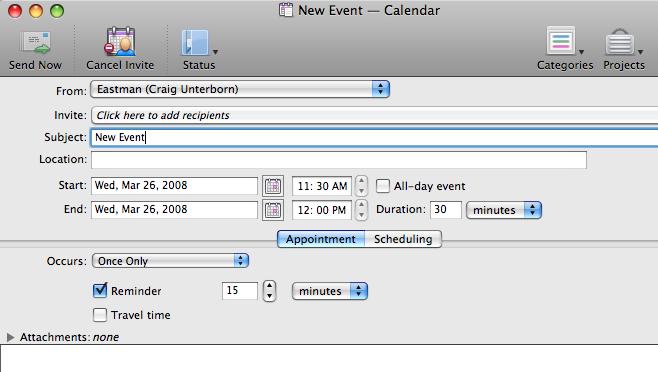 Show you are Free/Busy During an Appointment 1. Open the appointment/meeting you wish to change and click on Status. 2. Change the pull down menu to Busy, Free, Tentative, or Out of Office.