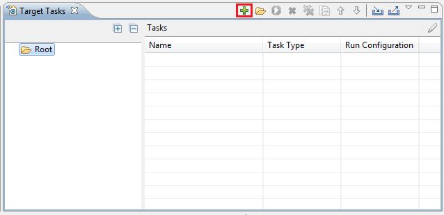 5.1. Create New Target Task To create a new task, perform these steps: Creating New Target Task 1. Click the Create new target task ( + ) icon on the Target Tasks view toolbar, as shown in Figure 3.