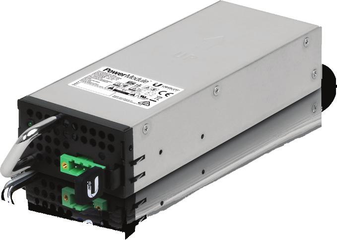 Hardware Overview Ports Power Options The EdgeRouter Infinity features eight SFP+ ports for fiber connectivity and an RJ45 port for copper connectivity.