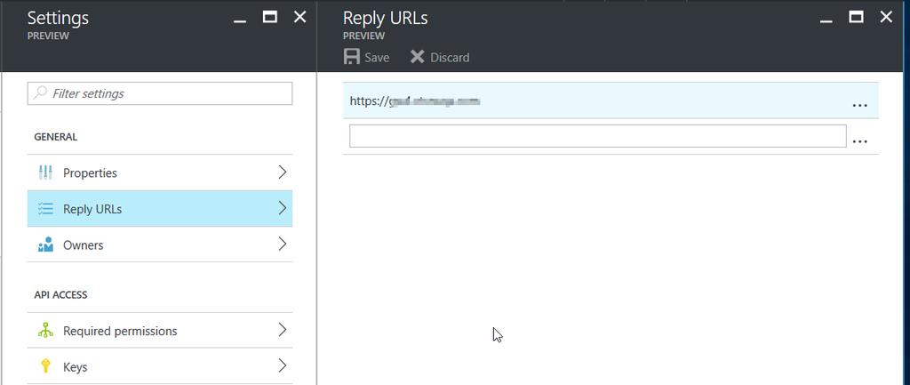 8. Make sure that the Reply URLs under settings also have NetScaler Gateway FQDN configured: 9.