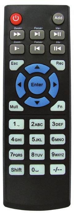 2.3 REMOTE CONTROL The buttons on the Remote Control operate in the same manner as on a conventional video player remote.