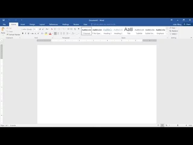 Word 2016 Getting Started with Word Introduction Microso Word 2016 is a word processing application that allows you to create a variety of documents, including letters, resumes, and more.