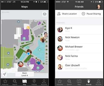 Location sharing powers the Find My Friends feature now available in AppMaker apps and the Meridian SDK.