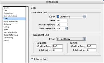 Creating grids In PageMaker, you can use the Grid Manager plug-in to create an evenly proportioned grid within an area of the page you specify, to create rows and columns of any height and width, and