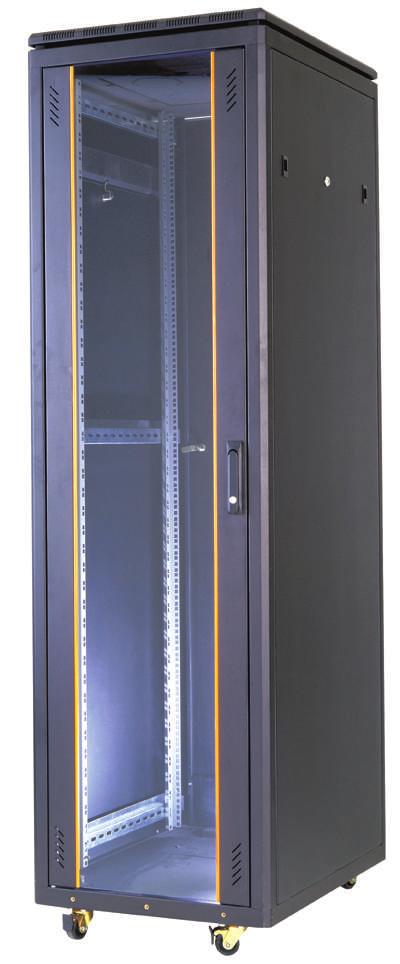 ABINETS 19 - FREE Rack STANDING Cabinets - TYPE Free Standing 19 ESTAP Type DATA RACK Universal Line The Universal line free standing cabinets suitable for office, equipment room and cabling closet