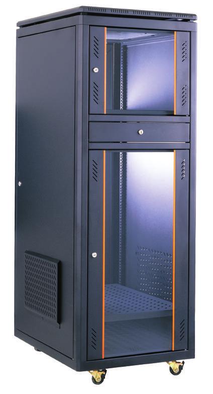 ABINETS 19 - FREE Rack STANDING Cabinets - TYPE Free Standing 19 ESTAP Type DATA RACK Universal Line Pccase Universal Line PCcase cabinets match all features that have defined in the previous pages.