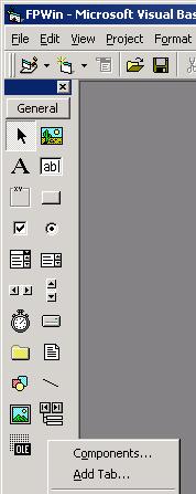 B-66244EN/02 2. FAPT PICTURE (Windows) 2.2.4 Edit Project Clicking Edit Project on the menu activates Visual Basic.