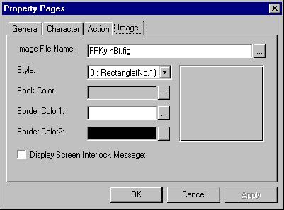B-66244EN/02 2. FAPT PICTURE (Windows) Image Image File Name: The FIG file holding key input buffer control figures can be selected.