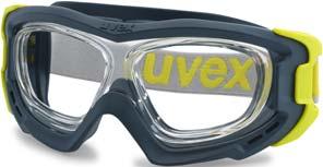 uvex RX goggle The first wide-vision goggles directly fitted with prescription lenses Direct prescription lenses ensure perfect vision at all times.