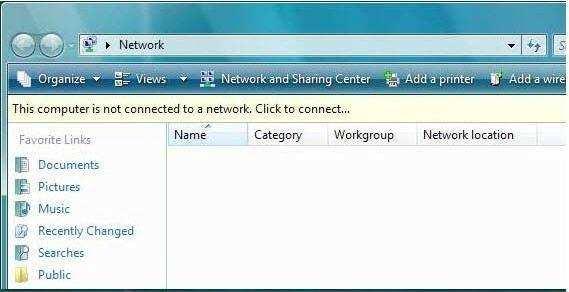 Network Configuration Configuring PC in Windows Vista 1. Go to Start.