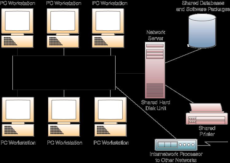 Local Area Network (LAN) Connects computers within a limited