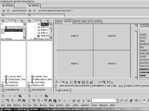 The Abstract Windowing Toolkit n 33 Step 6: Place your mouse over any component s object and click once. You can then draw the outline of one or more components on your screen.