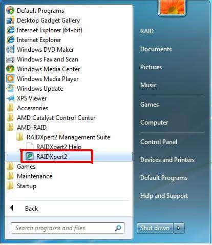 2. AMD Windows RAID Installation Guide Using RAIDXpert2 to Create RAID