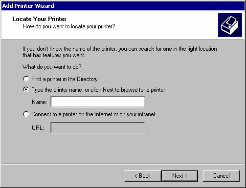 Installing the printer driver on the clients machine If you wish to use the NetPrintQueue2FAX feature on the clients machine, you must install the printer driver on the client machine.