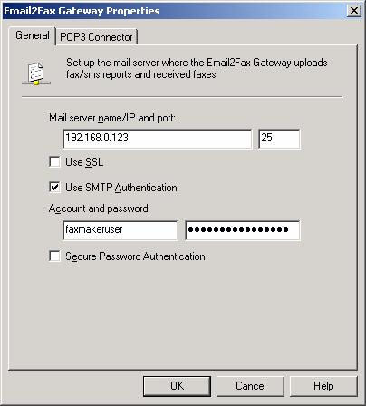 Screenshot 183 - Email2Fax Gateway setup 3.