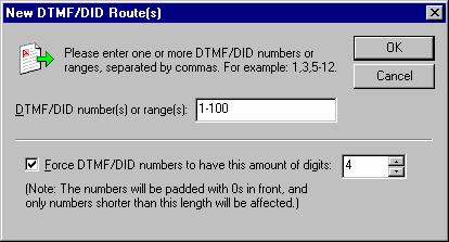 If you are using DTMF routing behind a PBX in combination with a Brooktrout card, ensure that you have setup the Brooktrout card correctly.