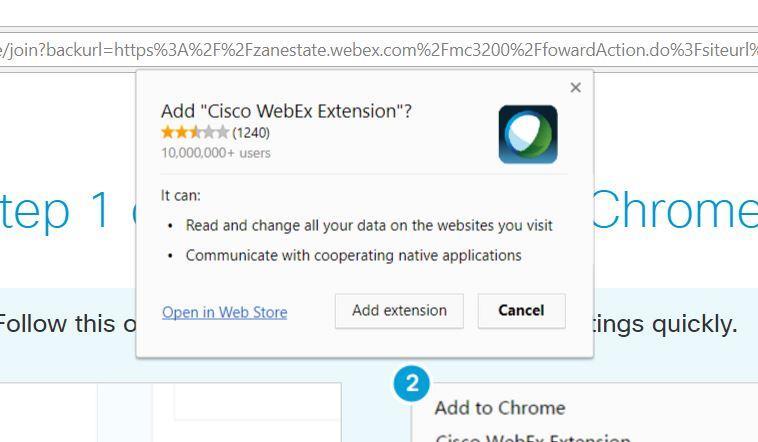Your WebEx meeting software will now launch Installing WebEx for Microsoft Internet Explorer 1.
