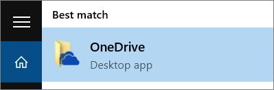 How do I install the Microsoft OneDrive for Business software on my Microsoft computer? 1. Select the Start button, type in the word OneDrive to search for it; then click on the icon a.