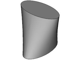 3D Primitive Solids Exercise: Draw a Elliptical Cone Solid using AccuDraw 1 Continuing in Basic_Solids.