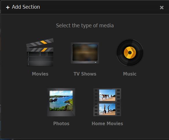 Setting up Plex Media Server The following section details set up Plex Media Server to work with the Chowmain driver.