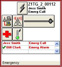 RECEIVING AN EMERGENCY ALARM/CALL When you receive an Emergency Alarm/Call: Emergency tones are heard on the Console speaker. The volume of the resource is automatically set to maximum.