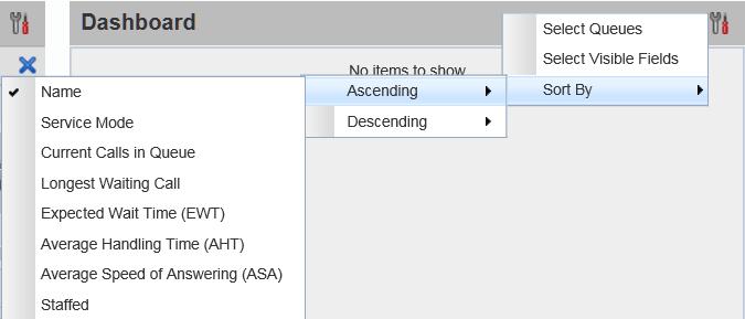 Select Fields Dialog Box To display all performance indicators, check Select All. Alternatively, to show or hide some fields, check to uncheck the corresponding check boxes. Click Save.