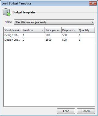 For more information on how to create a budget, see Create and edit a budget. 2. In the project, in the Start tab, in the Section group, click Budgets. 3.