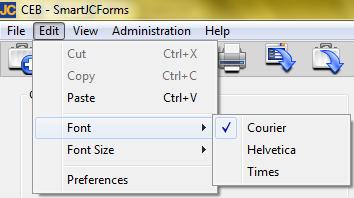 You may also use Ctrl + C as a shortcut. 1.2.3 Paste Selecting Edit > Paste command inserts text from your clipboard to the desired point of insertion on the Form.