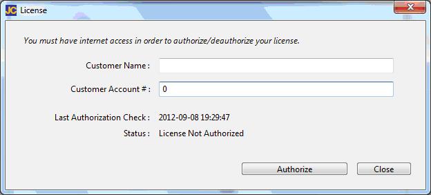Part 1: Chapter 1 Introduction 1.4 Licensing SmartJCForms requires a user license for each computer.