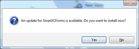 Part 1: Chapter 1 Introduction After you ve authorized a license successfully, you should see the following message: Note Every time you launch the program going forward, SmartJCForms automatically