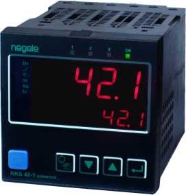 digit) bei 96x96 version NKS-42 Special Features of NKS-4x and NKS-9x 100ms cycle time Extended temperature range up to 60 C Limit function with latch Free configurable analog output