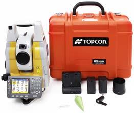 TopSURV supports all surveying tasks, including topo data collection, as-built survey and