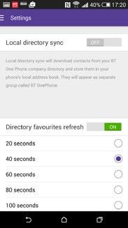 Settings In Settings you can turn on Local directory sync if you decided to skip this when first