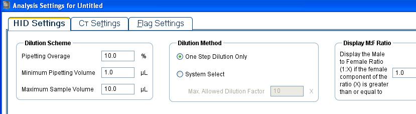 Appendix A Configure STR Library and Default Dilution Settings Configure the STR Kit Library A Set default dilution settings In Analysis Settings, you can specify default dilutions settings to apply