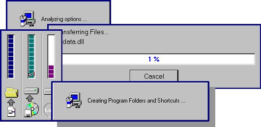 Select a program folder for CIMPLICITY HMI. 2. Click Next when the name you want appears in the Program Folders field.