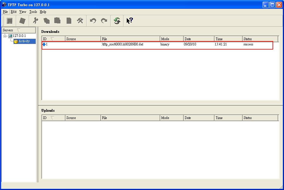 Step 3: In [Auto Provision Setting] web page, Check [TFTP Server] field, the field will upload this data (See Figure 13).