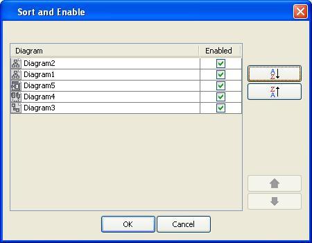Dialog Tool 17.1.4 sort Method 17.1.4.1 Sort and Enable Dialogs sort(collection list) : Collection.