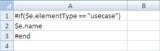 Appendix B: Office Open XML Format Template All multi-line directives such as #if-#else-#elseif, #foreach and #macro, must be used with the following conditions. 1.