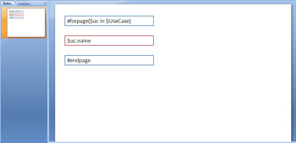 Appendix B: Office Open XML Format Template Since, each text box does not have any sequence order; therefore, the macro cannot record any content between the text boxes.