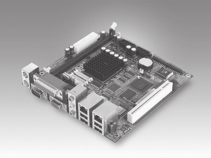 AIMB-220 NEW Fanless AMD Geode LX800 Mini-ITX Motherboard with 4 COM and Dual LAN Features Onboard AMD Geode LX800 with 128 KB L2 Cache & 64 KB L1 Cache CPU AMD Geode CS5536 Companion Chip One DIMM